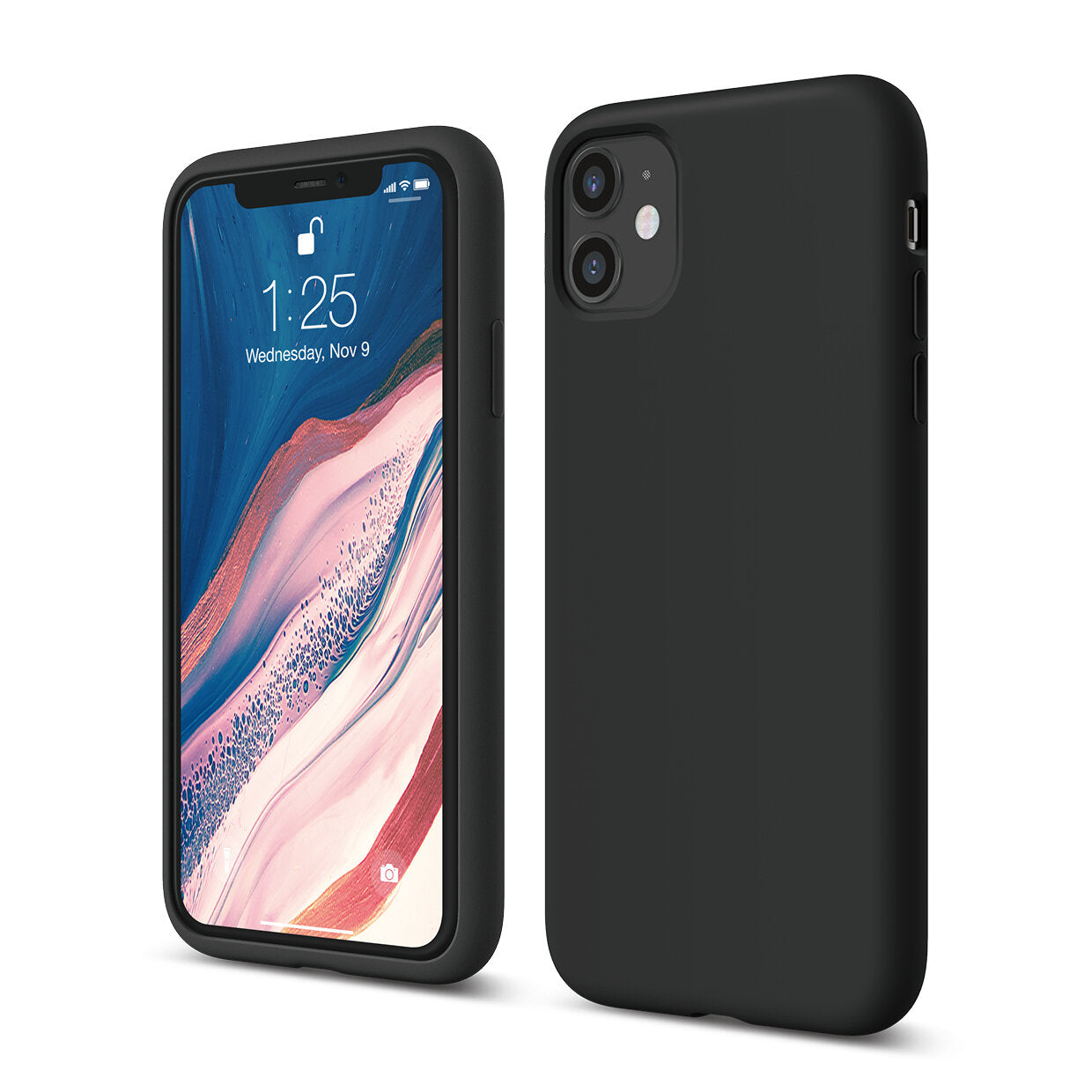 Black iPhone 11 Soft Silicone Case