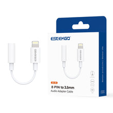 ESEEKGO ES-35 8 PIN To 3.5MM Audio Adapter Cable