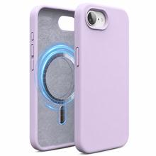 Lavender Soft Magnetic Silicone Case for iPhone 17e / 16e