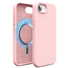 Light Pink Soft Magnetic Silicone Case for iPhone 17e / 16e