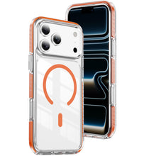 Orange Magnet Color Case for iPhone 17 Pro