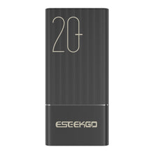 ESEEKGO P-20B 20000mAh Digital Display Power Bank USB-C To C Charging Cable