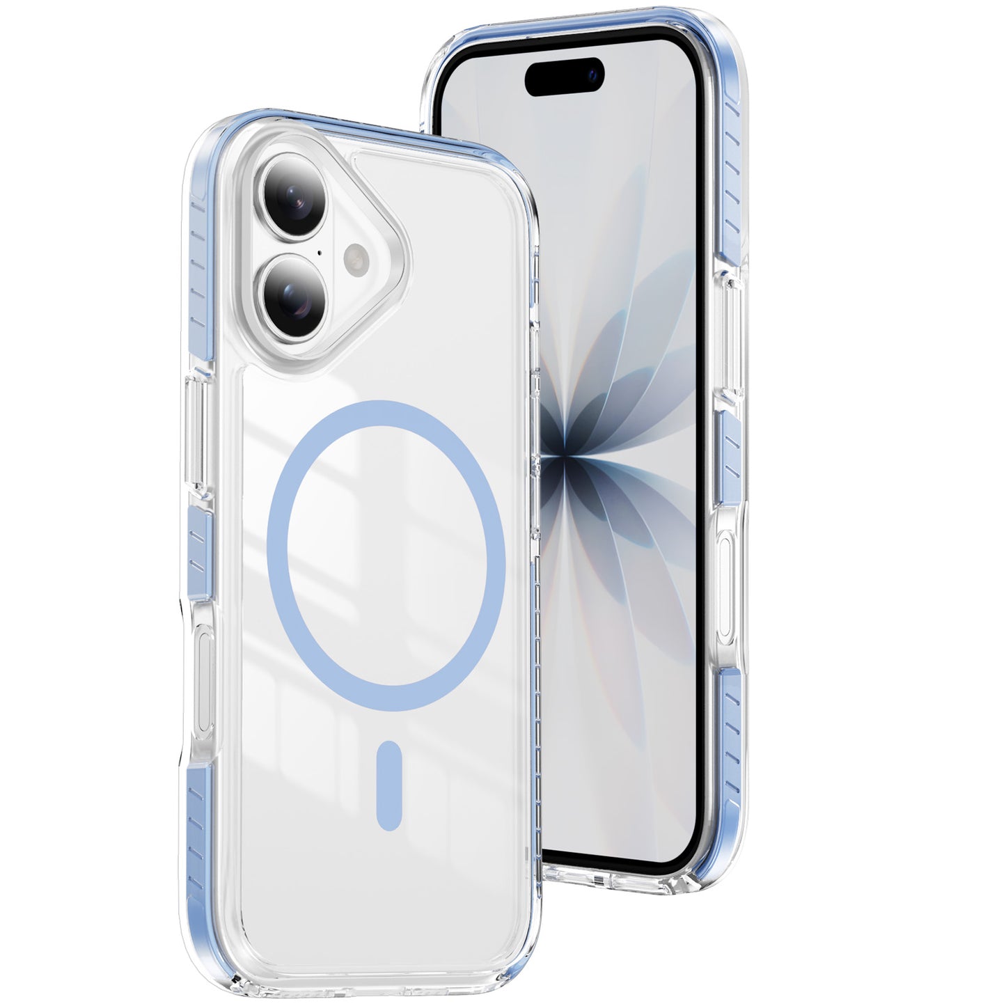 Blue Magnet Color Case for iPhone 17 6.1