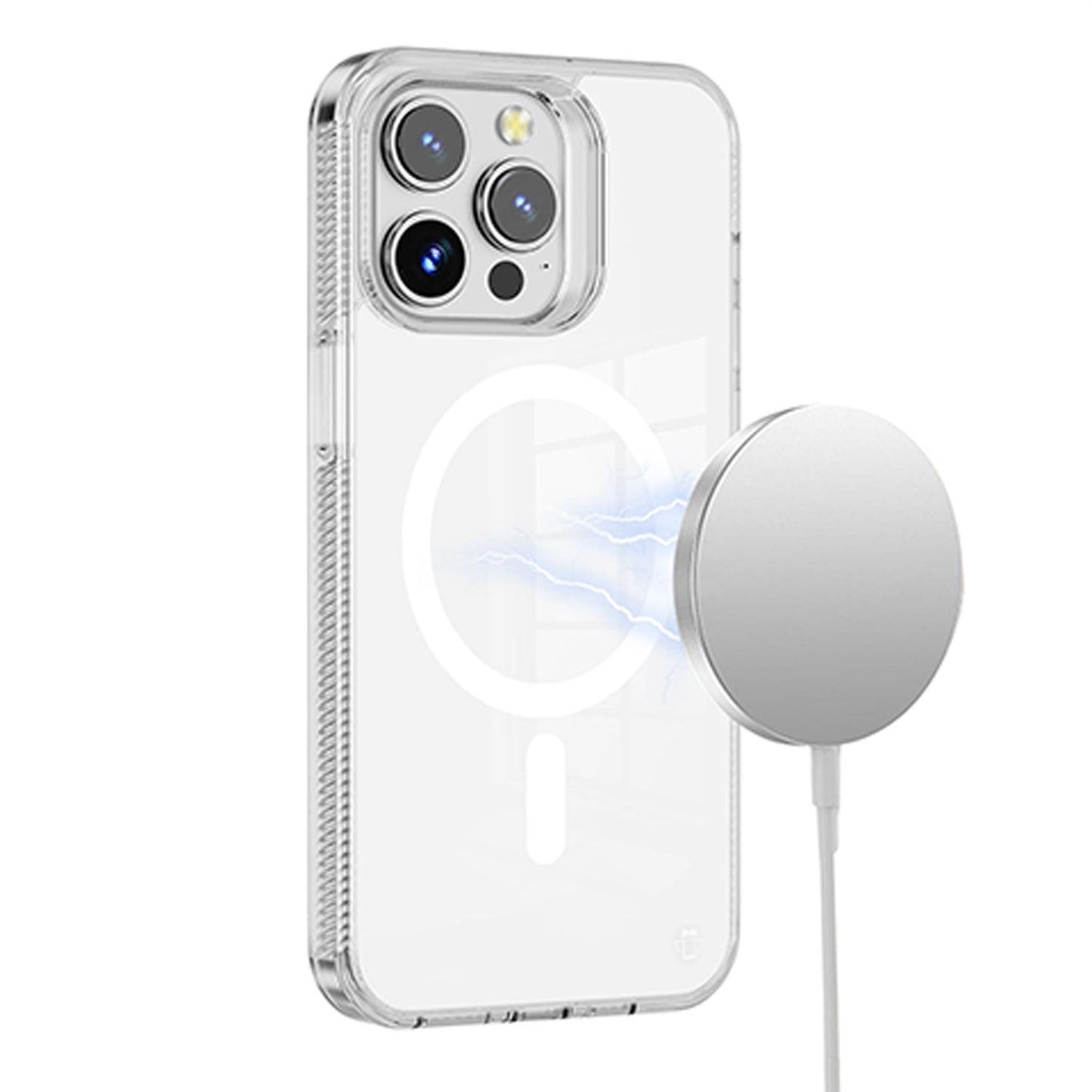 Clear Case with Magnetic Compatibility for iPhone 12 Pro / 12 6.1 with package