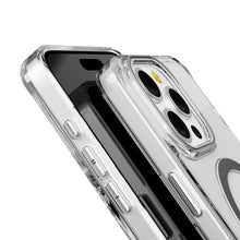 Titanium Pure Clear Magnetic Case for iPhone 15 Pro Max