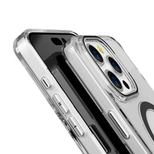 Black Pure Clear Magnetic Case for iPhone 16 Pro