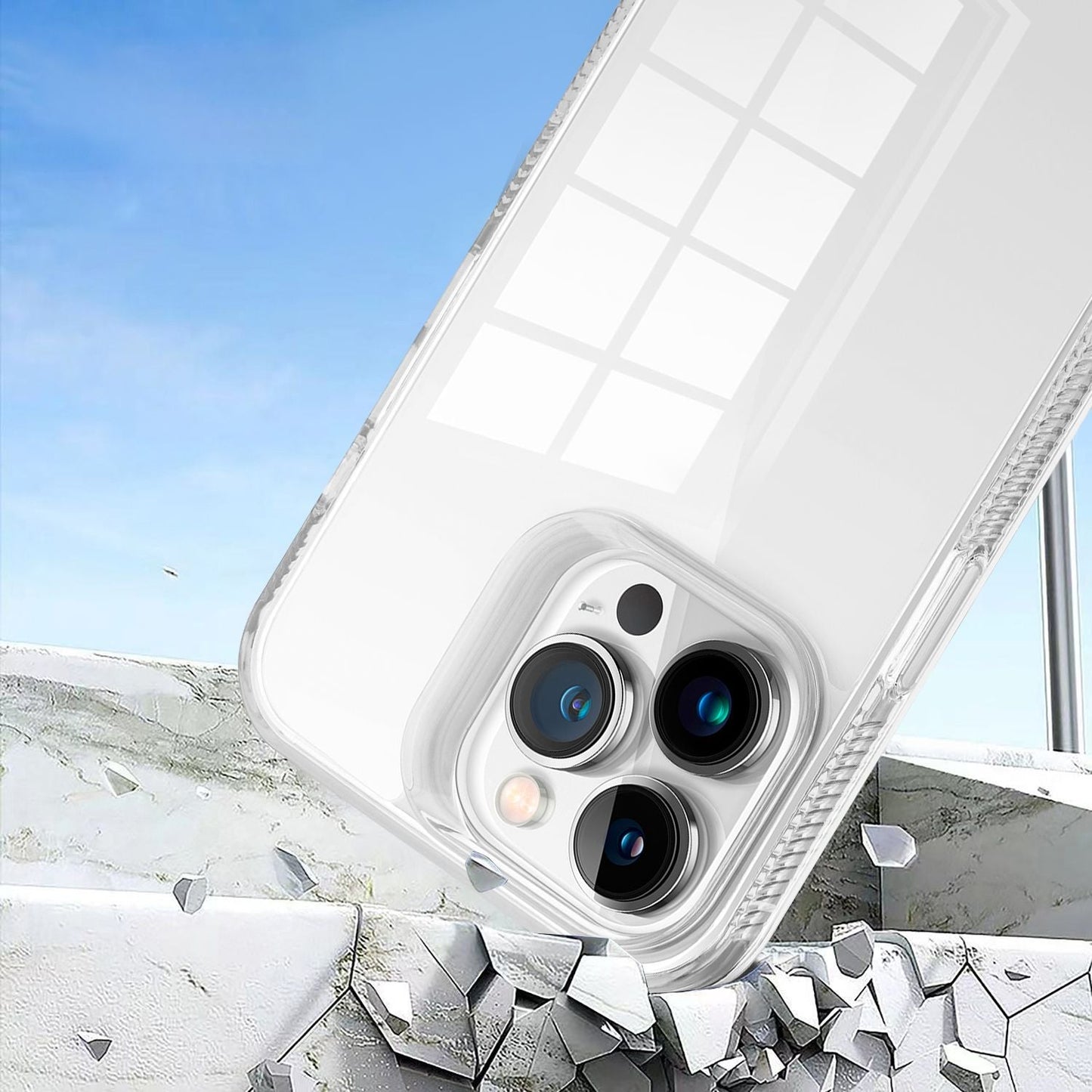 Clear Case for iPhone 15 6.1 / 14 6.1 / 13 6.1 with package