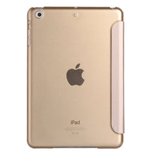 iPad Mini 4/5 Smart Cover with Sleep Mode Clear Back Gold