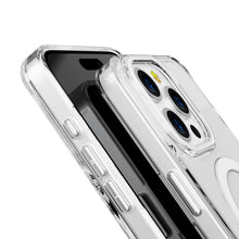 White Pure Clear Magnetic Case for iPhone 13 Pro