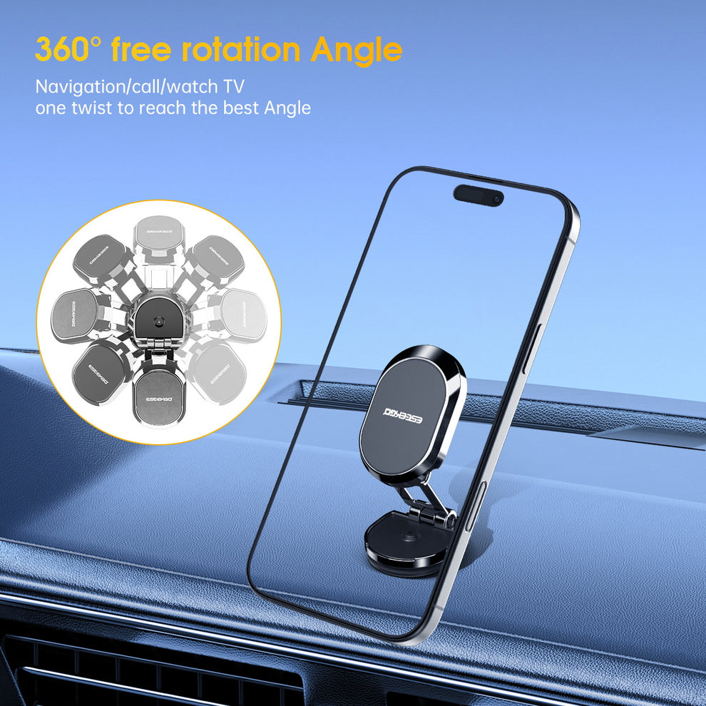 ESEEKGO CH-05 Foldable Magnetic Car Phone Mount