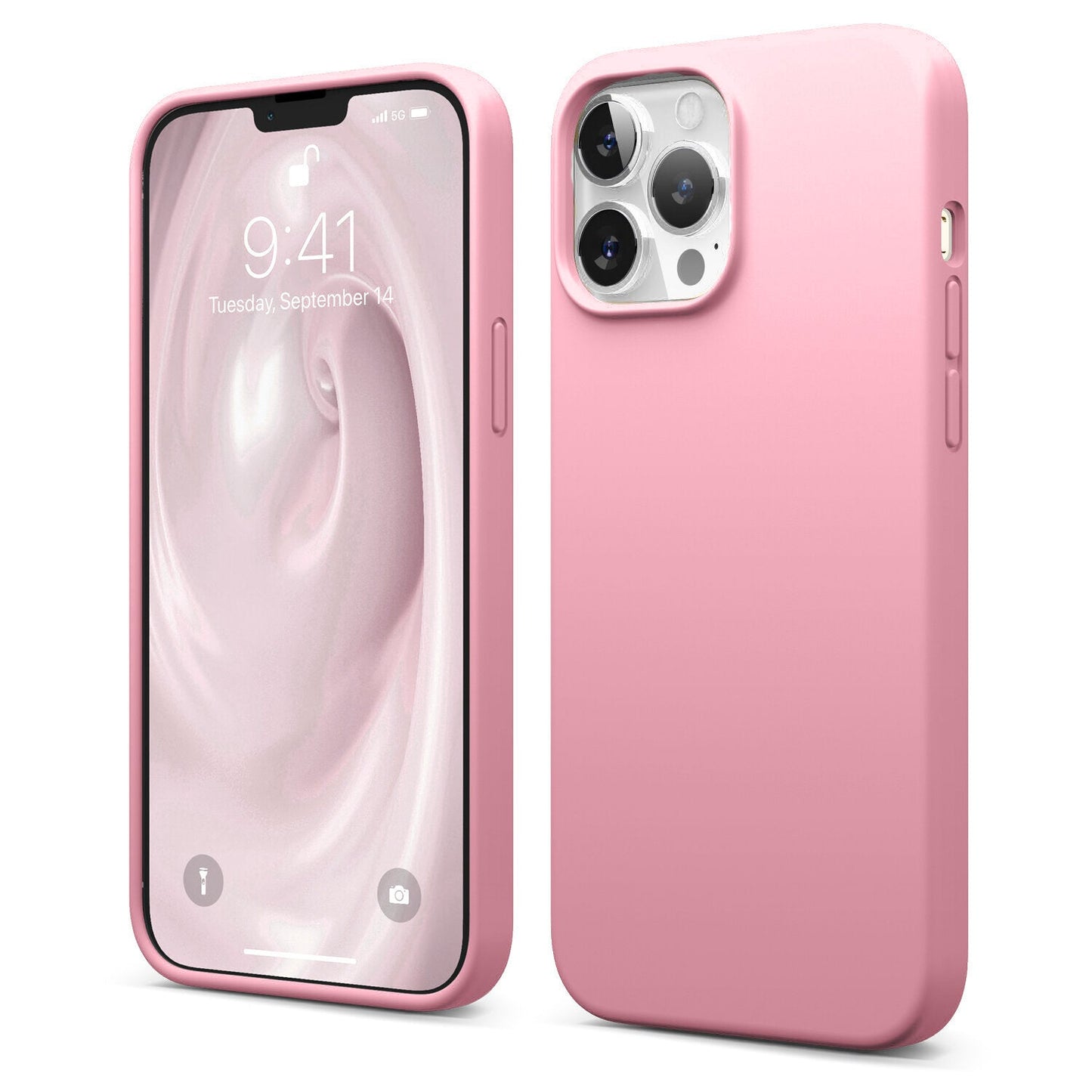 Light Pink iPhone 13 Pro Soft Silicone Case