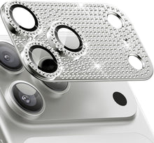 Silver Diamond Camera Protector for iPhone 17 Pro Max