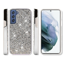 Silver Note 20 Deluxe Glitter Diamonds Electroplated PC TPU Hybrid