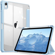 Light Blue Magnetic Clear Smart Case for iPad A16 2025 / 10th Gen 2022 10.9