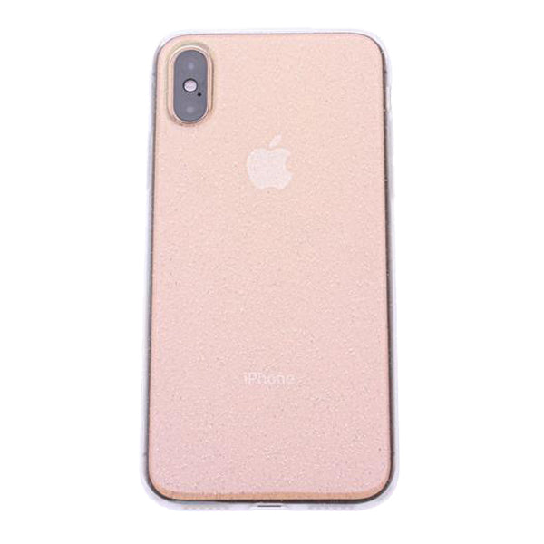 Clear Silicone Glitter iPhone X/XS