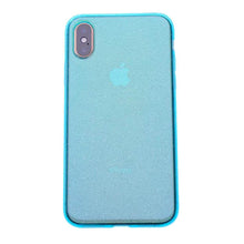 Sapphire Silicone Glitter iPhone X/XS