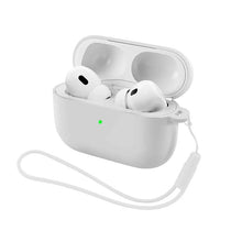 White Silicone Case for AirPods Pro 3