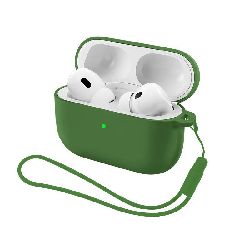 Olive Green Silicone Case for AirPods Pro 3