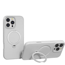 White Frosted 360° Kickstand with Magnetic Compatibility for Samsung Galaxy S25 FE