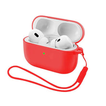 Red Silicone Case for AirPods Pro 3