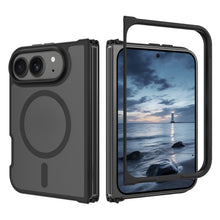 Black Smoked Magnetic Bumper for iPhone Duo