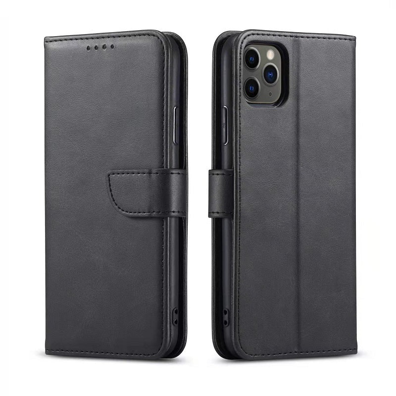 Black Wallet Case for Galaxy A05
