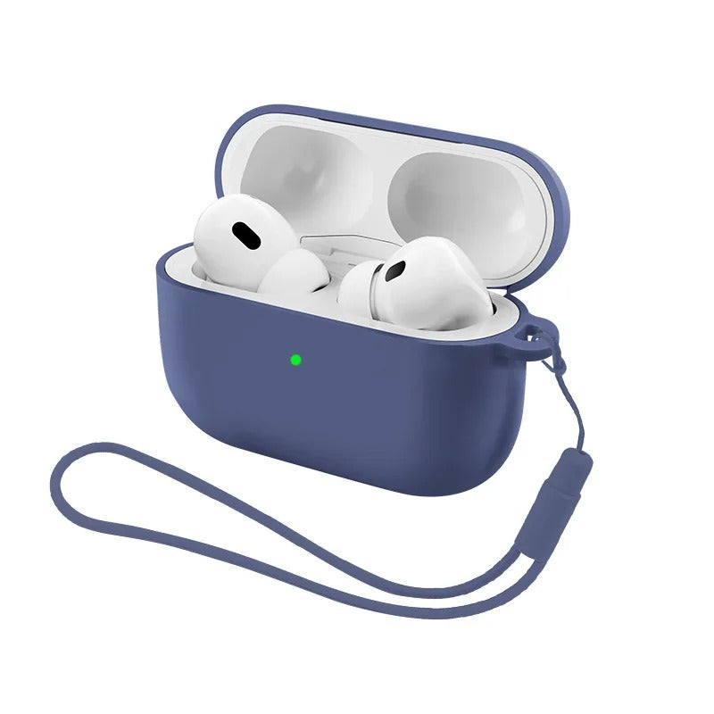 Navy Blue Silicone Case for AirPods Pro 3