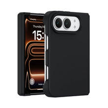 Black Soft Magnetic Silicone Case for iPhone Duo