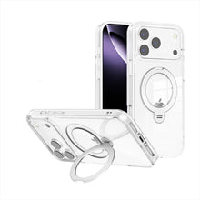 Clear Case 360° Kickstand with Magnetic Compatibility for iPhone 12 Pro Max 6.7