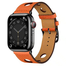 Orange Circle Leather Band for 42"/44"/45"/46"/49"