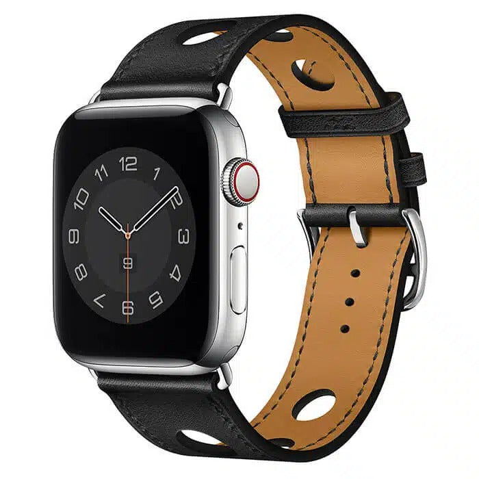 Black Circle Leather Band for 42"/44"/45"/46"/49"