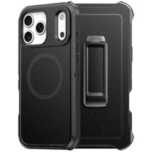 iPhone 12 PRO MAX 6.7 Magnetic Heavy Duty Case Black