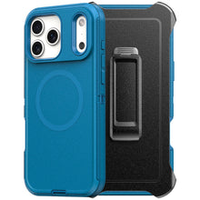 Blue Magnetic Heavy Duty Case for iPhone 17 Pro