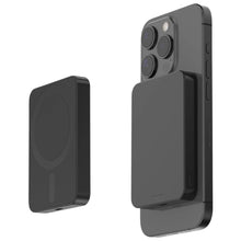 Black Ultra Slim 5000mAh Wireless Battery Pack