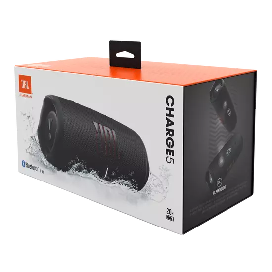 JBL CHARGE 5 - Portable Bluetooth Speaker with IP67 Waterproof and USB Charge out - Black