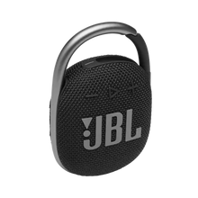JBL Clip 4: Ultra Portable Speaker with Bluetooth, Built-in Battery, Waterproof and Dustproof Feature -10 hours of Playtime - Black
