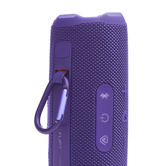 JBL Flip 7 - Portable Waterproof and Drop-Proof Speaker, Bold Pro Sound with AI Sound Boost, 16Hrs of Playtime, and PushLock System - Purple
