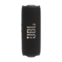 JBL Flip 7 - Portable Waterproof and Drop-Proof Speaker, Bold Pro Sound with AI Sound Boost, 16Hrs of Playtime, and PushLock System - Black (Room)