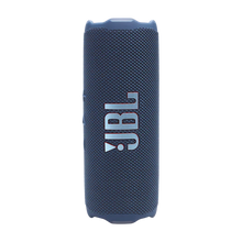 JBL Flip 7 - Portable Waterproof and Drop-Proof Speaker, Bold Pro Sound with AI Sound Boost, 16Hrs of Playtime, and PushLock System - Blue (Room)