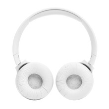 JBL Tune 520BT - Wireless On-Ear Headphones, Up to 57H Battery Life and Speed Charge, Lightweight, Comfortable and Foldable Design, Hands-Free Calls with Voice Aware - White