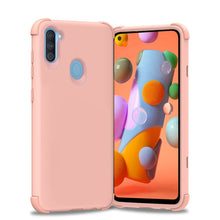 Samsung Galaxy A11 King Tough Shockproof Hybrid Case Cover - Rose Gold/Rose Gold