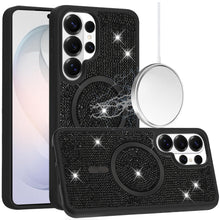 Black Magnetic Diamond Case for Galaxy S26 Ultra