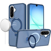 Blue Frosted Frame Kickstand For Samsung A17 5G