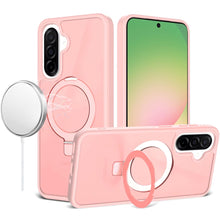Light Pink Frosted Frame Kickstand For Samsung Galaxy A57