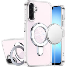 Clear Chrome Magnetic Kickstand For Samsung A17 5G