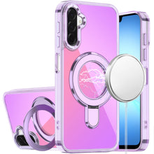 Light Purple Chrome Magnetic Kickstand For Samsung A17 5G