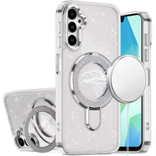 Clear Magnetic Glitter Kickstand For Samsung A16 5G