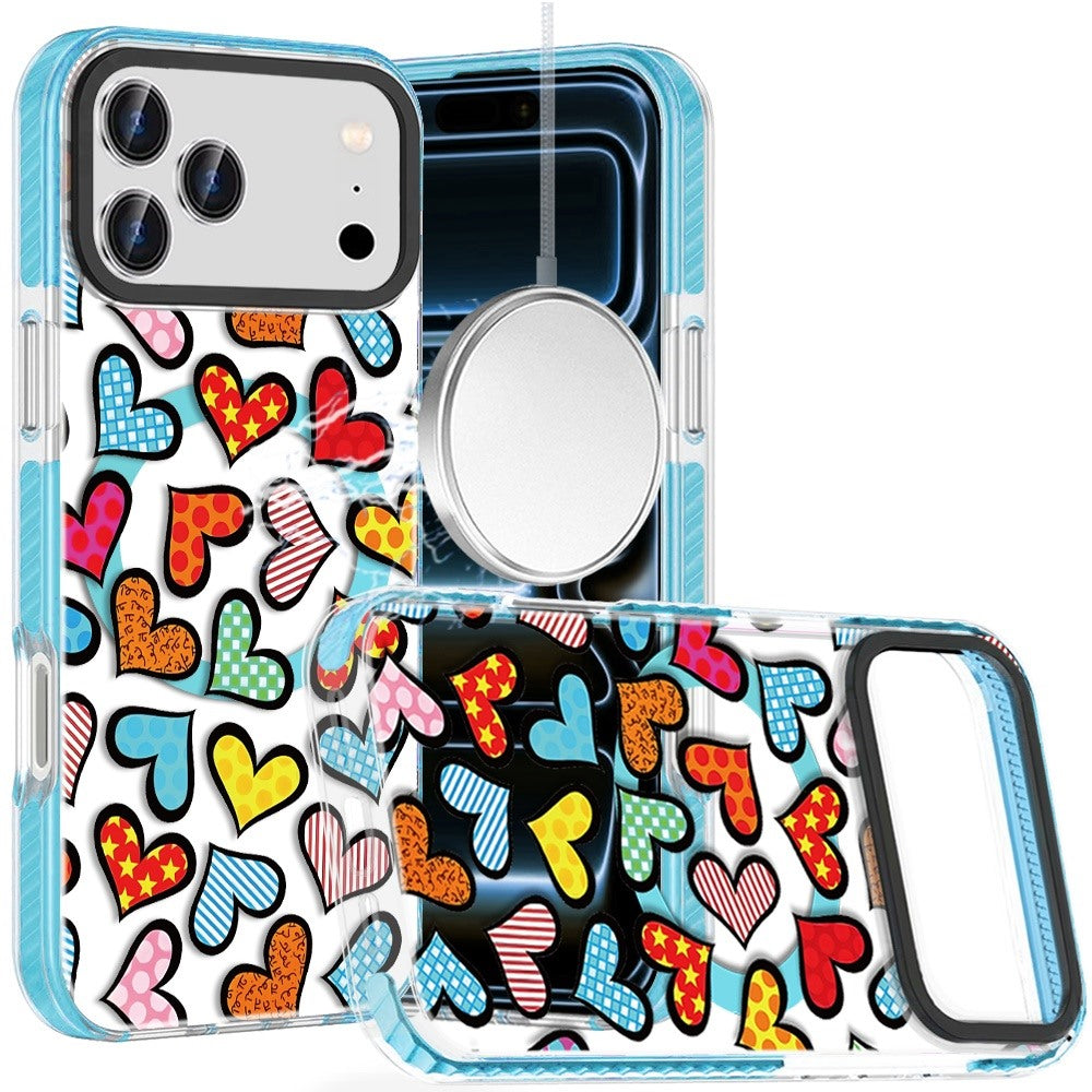 Hearts Magnetic Design For iPhone 17 Pro Max