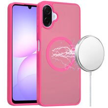 Hot Pink Matte Magnetic Case For Samsung A07 5G