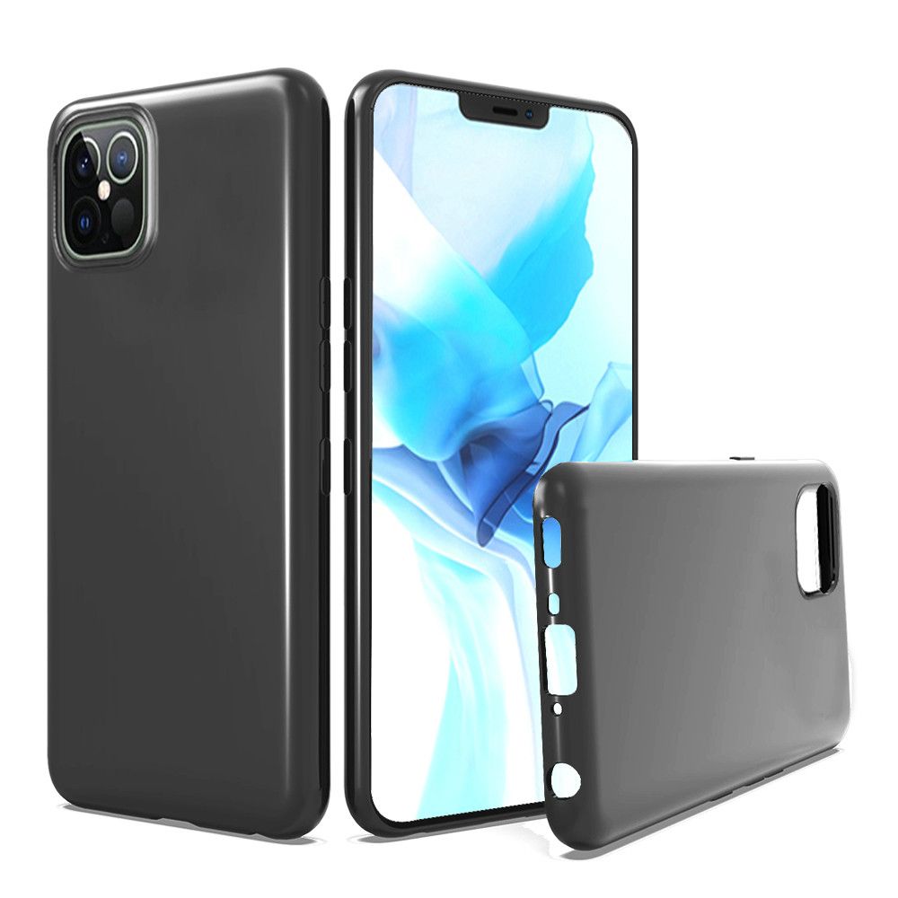 iPhone 12 MAX 6.7 Solid TPU - Black